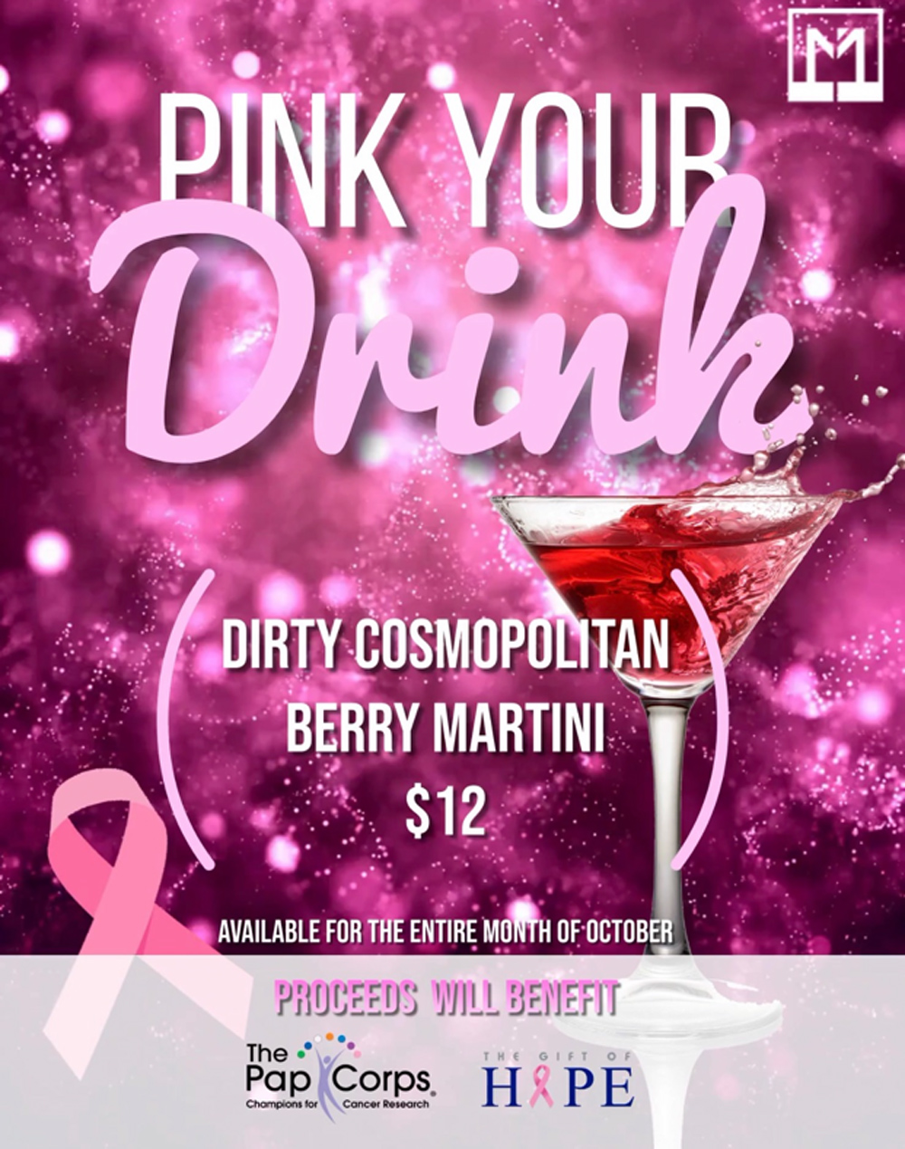 Pink Your Drink - Mizner Country Club