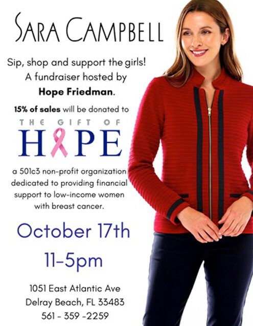 Sara Campbell - For The Gift of Hope Fundraiser